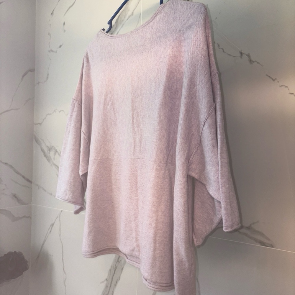 Soft Lavender Women's Crew Neck Sweater
